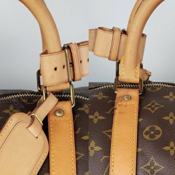 Authentic Louis Vuitton Keepall 55 Duffel Bag #2442M - Picture 10 of 10
